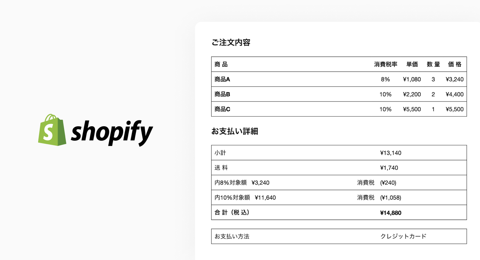 Shopify】Order Printer (legacy)の請求書をインボイス制度用に
